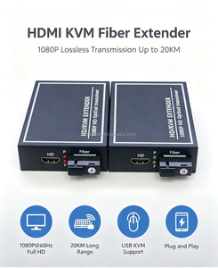 Extenseur KVM USB Monomode SC 1080P 60Hz sur Fibre Optique 20KM – Émetteur-Récepteur - Product Image 3