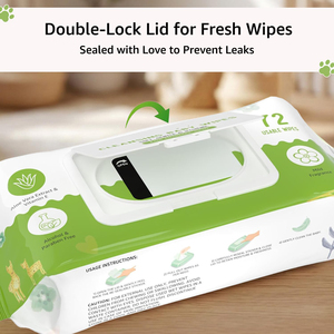Hot Sale Organic <b>Biodegradable</b> Sensitive Water <b>Wipes</b> Custom Newborn Disposable Pouch Packs Baby <b>Wipes</b> - Product Image 4