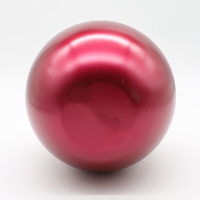 Boîte cadeau en fer en forme de pomme avec ruban spécial, boîte cadeau de Noël, boîte à bougie, boîte cadeau