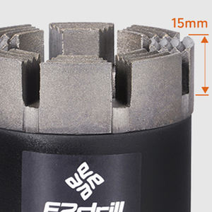 Broca de Diamante Impregnada EZdrill <span class=keywords><strong>HQ</strong></span> <span class=keywords><strong>H9</strong></span> - Herramienta de Perforación para Minería de Minerales, Acero al Carbono Forjado, Nueva - Product Image 3