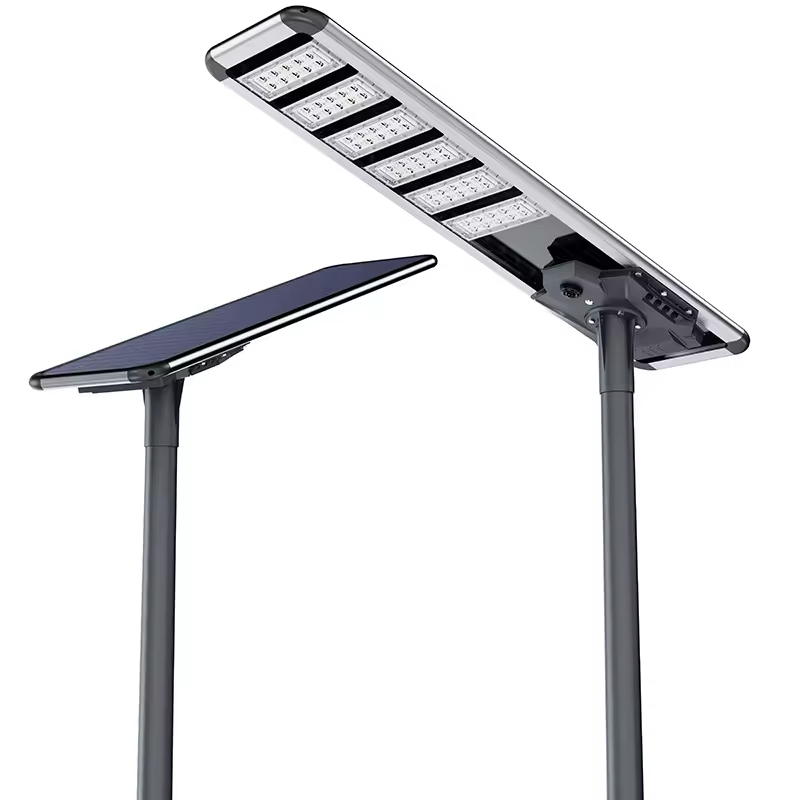 Durable IP68 Waterproof ABS Housing All in One Solar LED Street Lamp 100W 150W 200W 250W Outdoor Wholesale Price