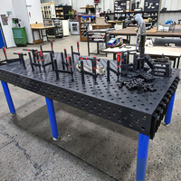 Accessoires de table de soudage 3D, fixation en acier, fonte D28 D16, plateforme de soudage 2D