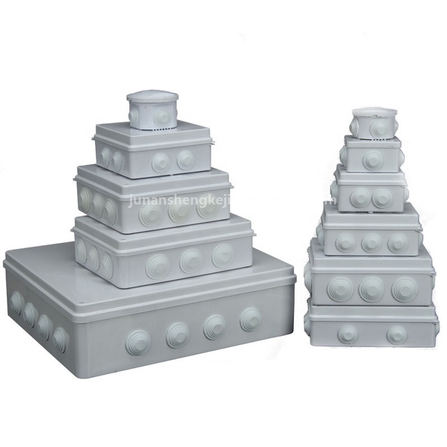 CCTV Camera Outdoor Waterproof Box ABS Plastic Cable Junction Box IP55 IP65 Electronic Enclosures