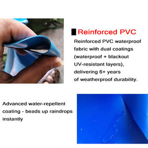 Beweegbare Metalen Frame Telescopische Pvc Luifel Schuiftent Grote Magazijn Opbergtent - Product Image 4