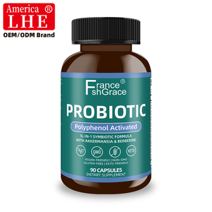 Fabricant de compléments alimentaires probiotiques, berbérine HCI pour la santé digestive et le soutien antioxydant, 90 capsules probiotiques - Product Image 4
