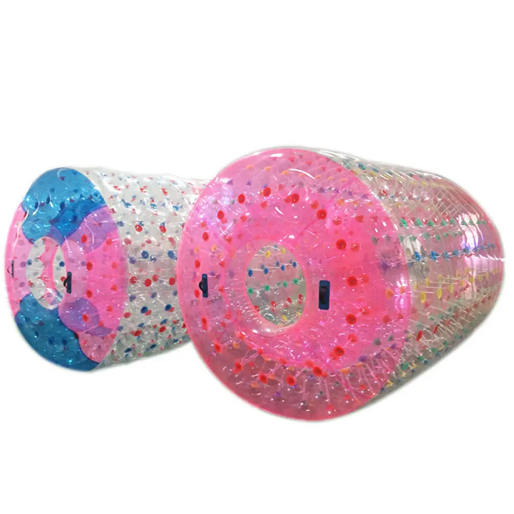 スポーツ耐久性のある人間の水ローラーボールTPU透明なインフレータブルウォーターウォーキングボール