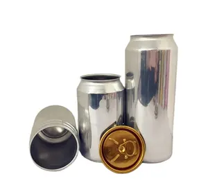 Wholesale Aluminum Can Beer Beverage Printing Metal Packaging Can 185ml 200ml 269ml 310ml 330ml 355ml 375ml 473ml 500ml 1000ml