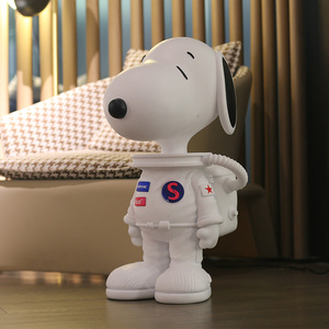 Poupée créative cadeau résine Snoopy sculpture décoration de la maison Snoopy statue - Product Image 3