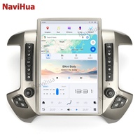 Lecteur DVD de voiture Navihua 14,4'' pour Chevrolet Silverado/GMC/SIERRA 2014-2018 Écran Tesla Radio de voiture Android GPS Multimédia Carplay