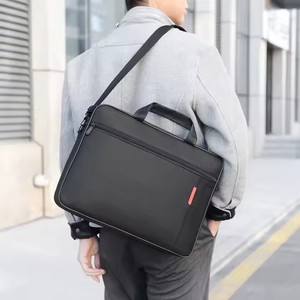Túi đựng laptop dành cho doanh nhân, chất liệu polyester nhẹ, in logo tùy chỉnh, quà tặng khuyến mãi giá rẻ, dành cho nam giới - Product Image 6