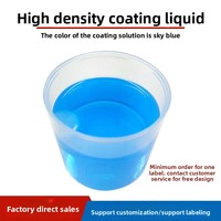 Liquide de réparation de phares de voiture 800g, fluide de rénovation bleu cristal glacé