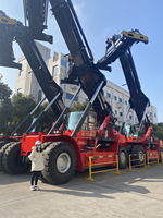 Reach Stacker 45 Ton untuk Penanganan Kontainer 20'/40' Penuh Muatan