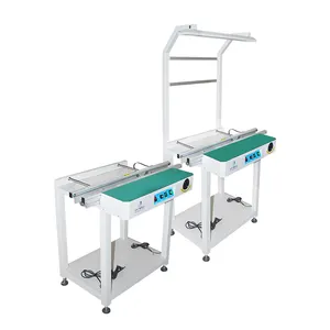 PCB Handling Equipment SMT Inspection Belt Conveyor pcb conveyor For Working Table Assemble Line ZBJBT350