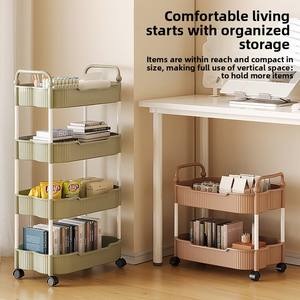 Chariot de rangement grande capacité, étagère à chaussures simple pour entrée, gain de place, étagère de rangement multi-niveaux élégante pour la maison - Product Image 4