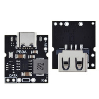 Type-c USB 5V 3.1A Boost Converter Module d'alimentation élévateur Accessoires de banque d'alimentation mobile avec indicateur LED de protection
