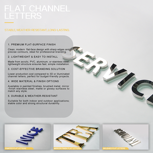 Letras Acrílicas Planas Minimalistas Personalizadas, Letreros con Logotipo Cortados con Láser de Precisión, Letras Modernas para el Nombre de la Marca de la Recepción de Oficina - Product Image 2