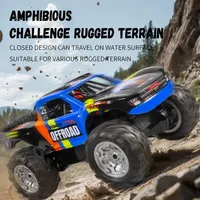 Voiture RC JHD Q205 MAX 2.4G 4WD, SUV amphibie tout-terrain, camion imperméable, jouet de montagne pour enfants, cadeau d'anniversaire pour enfant