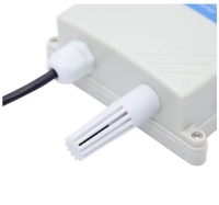 QC-HTU01 RS485 High Accuracy Wide Voltage Temperature Humidity Sensor Insertion Thread External Attachment for Environmental