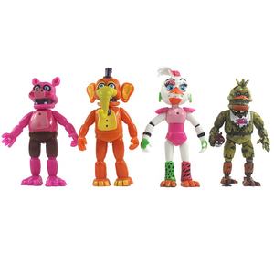 Figuras DE ACCIÓN Tytopone de calidad premium Five Nights At <span class=keywords><strong>Freddys</strong></span>, figura de acción, muñeca de PVC 3D, 8 piezas, un conjunto de muñecas Freddy con luz flash - Product Image 2