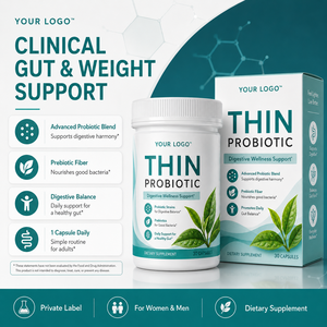Complément Alimentaire Naturel Certifié GMP à Marque Blanche ODM, Soutien Clinique pour la Perte de Poids et la Santé Intestinale, Capsules Minceur Probiotiques - Product Image 3