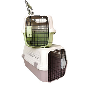 Boîte <span class=keywords><strong>de</strong></span> <span class=keywords><strong>Transport</strong></span> pour animaux <span class=keywords><strong>de</strong></span> compagnie <span class=keywords><strong>de</strong></span> grande capacité, résistant à l'usure, porte en fil d'acier robuste, étui <span class=keywords><strong>de</strong></span> <span class=keywords><strong>Transport</strong></span> aérien pour <span class=keywords><strong>chat</strong></span> et chien - Product Image 4