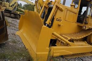Bulldozer de Construcción de Segunda Mano D7H/D7G/D7R Tipo Oruga, Capacidad de Empuje de 4.3m, Radio de Giro Corto, Importado de Japón, Buen Estado - Product Image 3