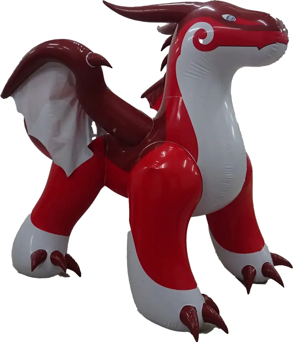 Factory price inflatable toy dragon with wings