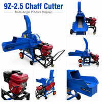 Machine à couper le fourrage 9Z-2.5Z, à essence, pour l'alimentation des bovins et des moutons