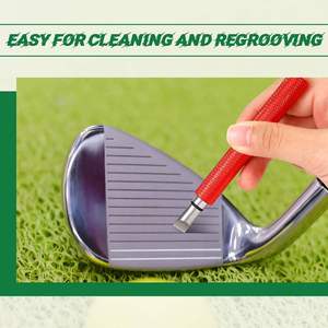 Afilador de ranuras para palos de golf, herramienta para afilar ranuras en forma de U y V, ¡muy vendido! - Product Image 2