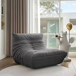Divano Ergonomico Singolo per Soggiorno Moderno, Bestseller Made in China, con Rivestimento in Camoscio, Morbido e Confortevole - Product Image 1