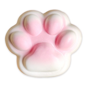 <b>Pink</b> Matcha Cat Claw Soft Gradient Paint <b>Spraying</b> Handmade Crafts Small Gift Jelly Slow Rebound Play DIY Props Soothing Model - Product Image 1