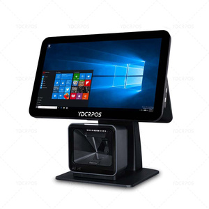 Precio directo de fábrica Tienda minorista de metal Caja registradora con Windows Tablet Pos Systems Español para salón - Product Image 6