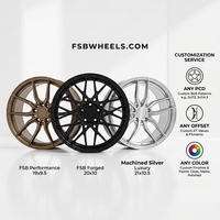 Rines de Aleación Forjados JG de 19, 20 y 22 Pulgadas, Rines de Lujo para Sedán y SUV de Estilo Alemán, Alta Resistencia, A6061-T6, Certificación JWL VIA