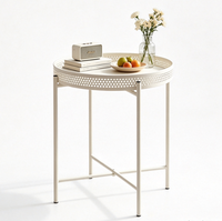 Table basse pliable en bois écologique moderne pour salon et chambre à coucher, design à un seul niveau
