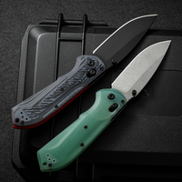 Couteau pliant BM560BK Freek, manche CNC G10, couteau tactique de survie pour le camping, livraison rapide, en stock aux États-Unis, vente en gros disponible