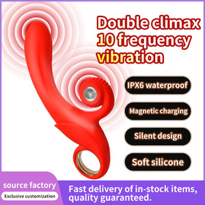 Hot Sale Wholesale OEM G Spot <b>Vibrator</b> for Women 20 Frequencies Latex Waterproof Built-in Rechargeable Battery Clitoral - Product Image 2