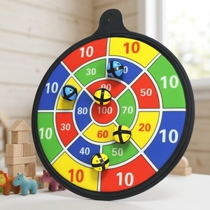 Non Toxic <b>Dart</b> Set for Kids Washable 16 Inch Plastic Magnetic Dartboard OEM - Product Image 1