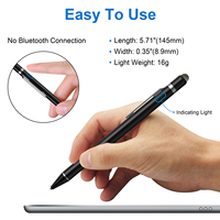 Pena Stylus Universal, pena pensil tekstur asli paduan aluminium dengan pengisi daya cepat untuk Android Ipad Xiaomi Tablet