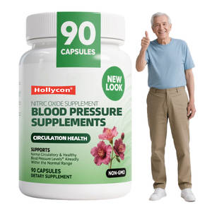 OEM <span class=keywords><strong>Hawthorn</strong></span> <span class=keywords><strong>Berry</strong></span> Hibiscus bawang putih Vitamin B12 sirkulasi Kesehatan & tekanan darah dukungan suplemen tekanan darah - Product Image 1