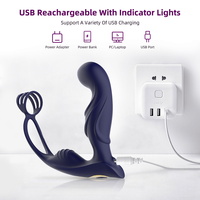 Neue Anal Plug Spielzeug Remote Butt Massage Prostata Vibro Masseur Sexspielzeug für Männer Frauen Remote Sex Butt Plug Höschen Vibrator
