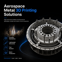 Servicio de Impresión 3D de Impulsores Centrífugos Aeroespaciales Personalizados en Metal para Sistemas de Compresores y APU