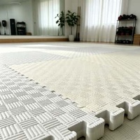 Tapete de Espuma EVA de Cinco Líneas, 100x100cm, para Fisioterapia, Rehabilitación, Ejercicio, Antideslizante, Acolchado, Suave, para Gimnasio, Venta al Por Mayor de Fábrica