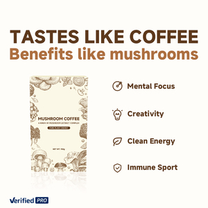 <span class=keywords><strong>Poudre</strong></span> de café aux champignons, stimulant cérébral, mélange d'extraits de champignons biologiques Reishi et Crinière de lion, café instantané <span class=keywords><strong>en</strong></span> <span class=keywords><strong>poudre</strong></span> - Product Image 1