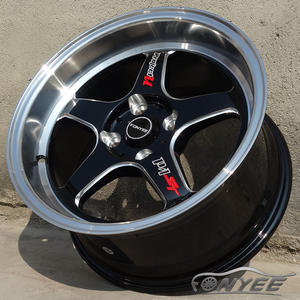 F66689F — roues en alliage de haute qualité, jantes de voiture, nouveau design modifié, à motif populaire, en stock - Product Image 3