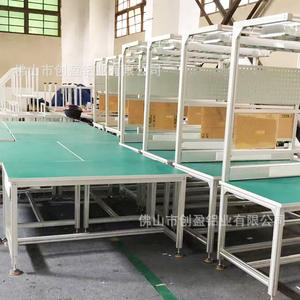 Table de contrôle antistatique en alliage d'aluminium sur mesure pour atelier pour équipement de production en ligne de montage - Product Image 4