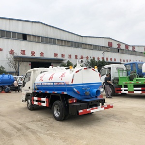 Foton piccoli fogna di aspirazione e la pulizia camion, 3000 litri acque reflue camion per la vendita - Product Image 4