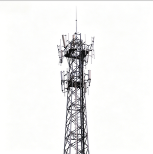 Torre <span class=keywords><strong>de</strong></span> <span class=keywords><strong>Telecomunicaciones</strong></span> Triangular <span class=keywords><strong>de</strong></span> Acero Galvanizado Q355B con Certificación ISO, Torre <span class=keywords><strong>de</strong></span> Comunicación para Cobertura <span class=keywords><strong>de</strong></span> Señal 5G en la Costa - Product Image 1