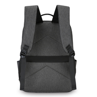 Sac à dos d'école portable léger et imperméable de haute qualité avec logo personnalisé, élégant et tendance, en tissu Oxford, convertible en sac bandoulière