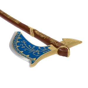 MS GOW God of <span class=keywords><strong>War</strong></span> <span class=keywords><strong>Ragnarok</strong></span> PS5 Juego Modelo de Arma de Espuma PU Ecológica 94cm Hacha Leviatán de Kratos Colores Personalizables para Niños - Product Image 4