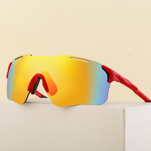 Lunettes de cyclisme pour hommes KJ-1065, monture PC, polarisées UV400, coupe-vent, pour sports de plein air, protection solaire classe 2 - Product Image 5